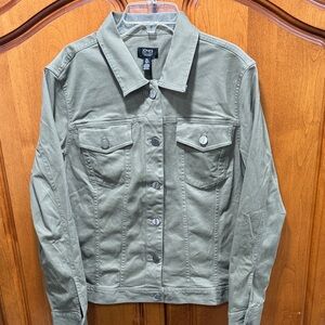 Jones New York Women's Olive Jean Jacket